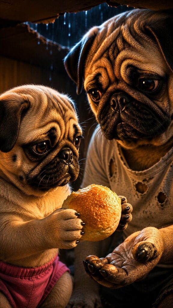 She Offered Her Last Bite… He Let Her Eat Instead 💔